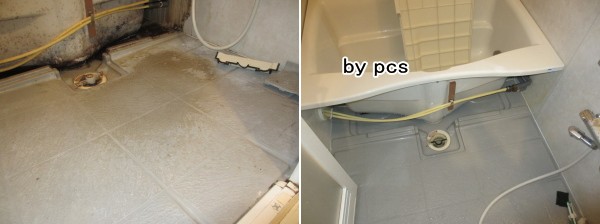 プロの技術、浴室のクリーニング03