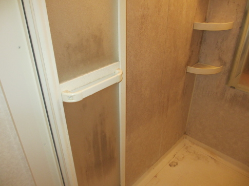 賃貸マンション浴室のカビ汚れの写真02